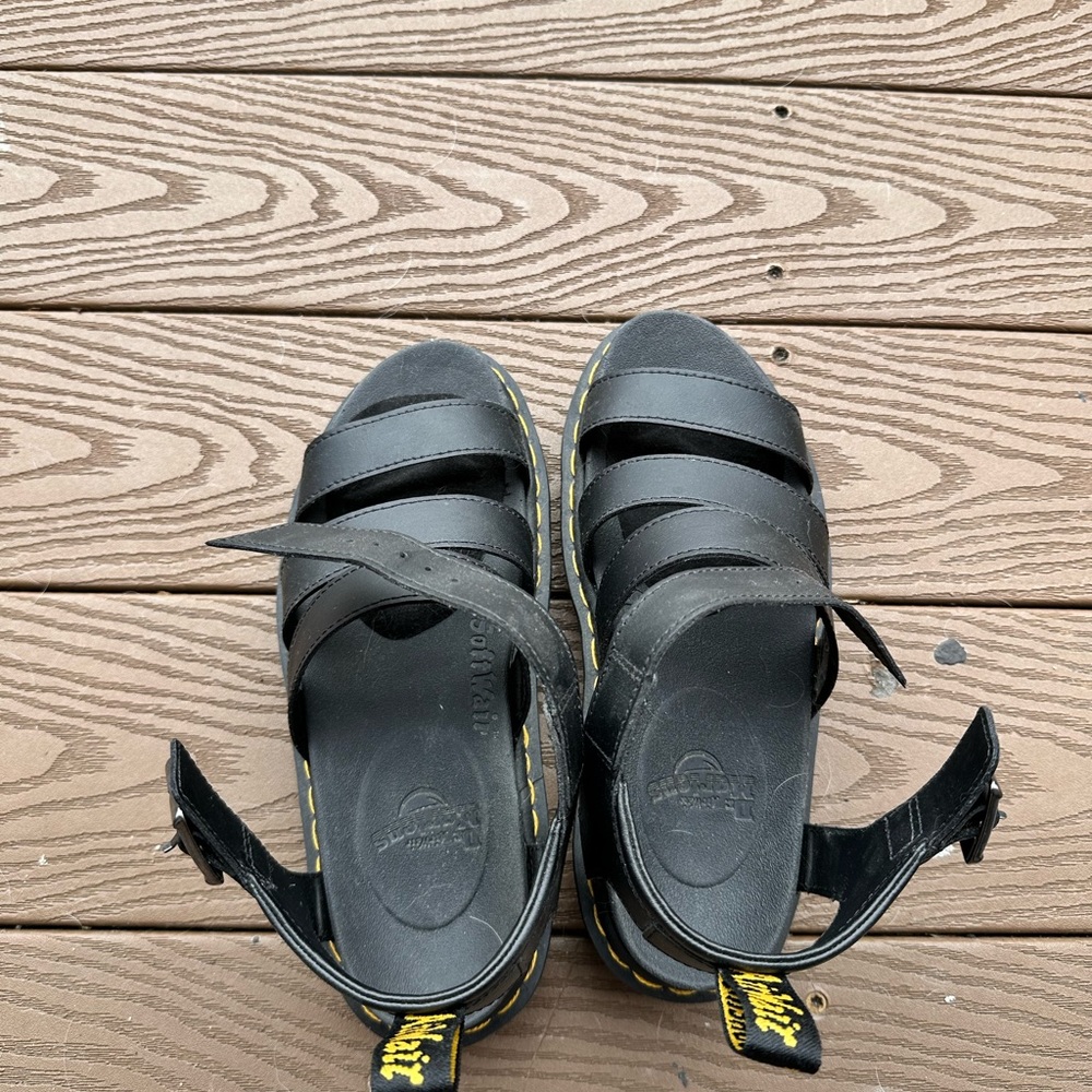 Dr Martens Blaire Sandals - Black